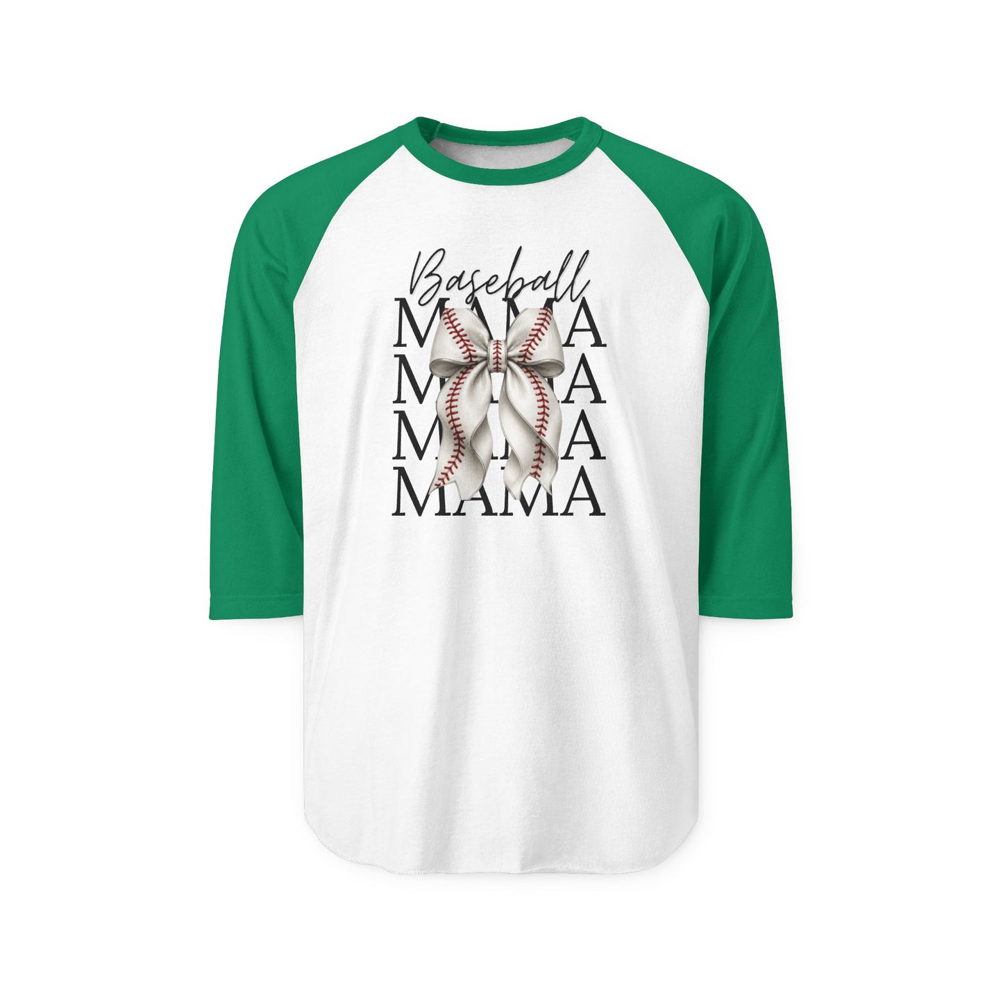 'Baseball Mama' 3/4 Sleeve