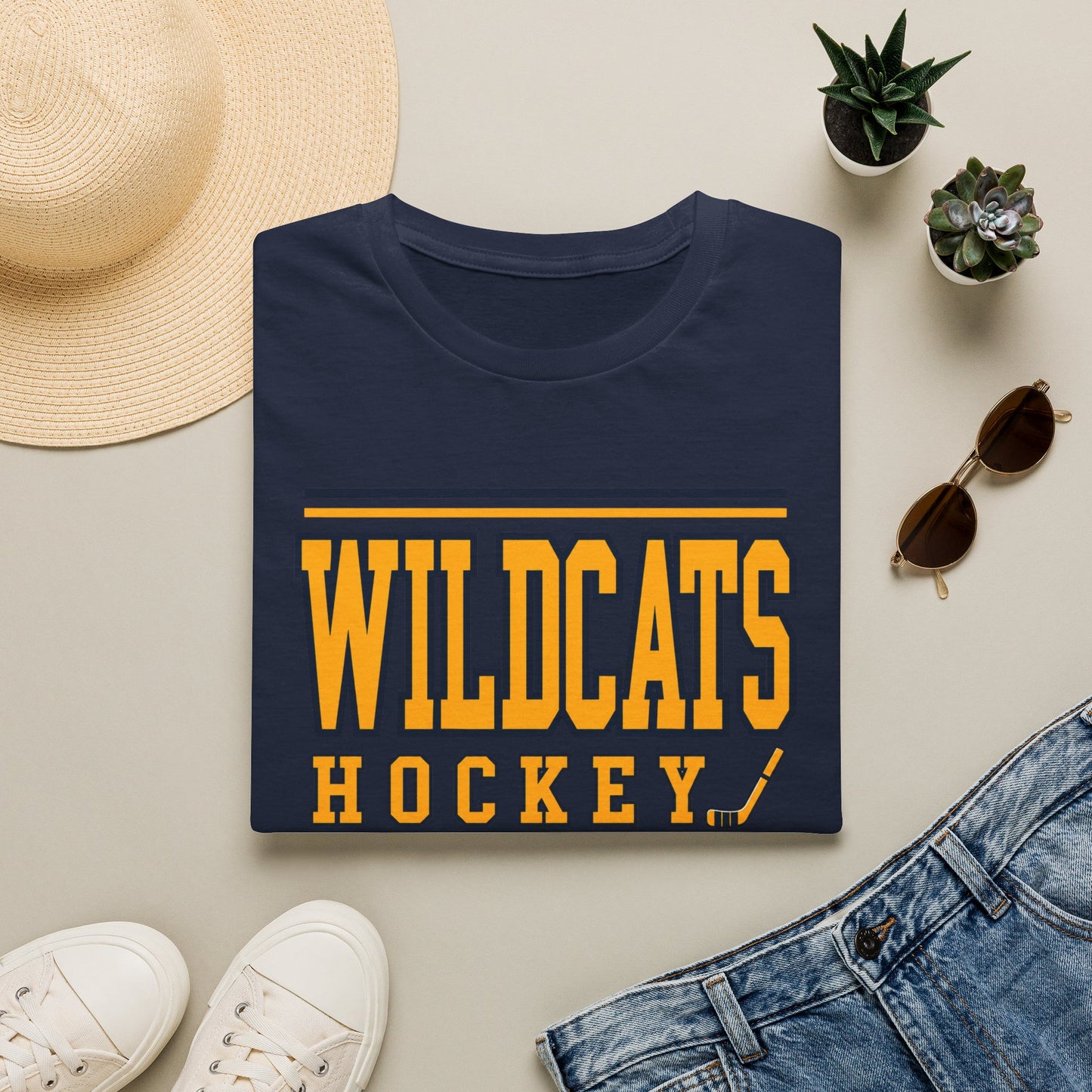 Wildcats Hockey T-Shirt — Hockey Tee
