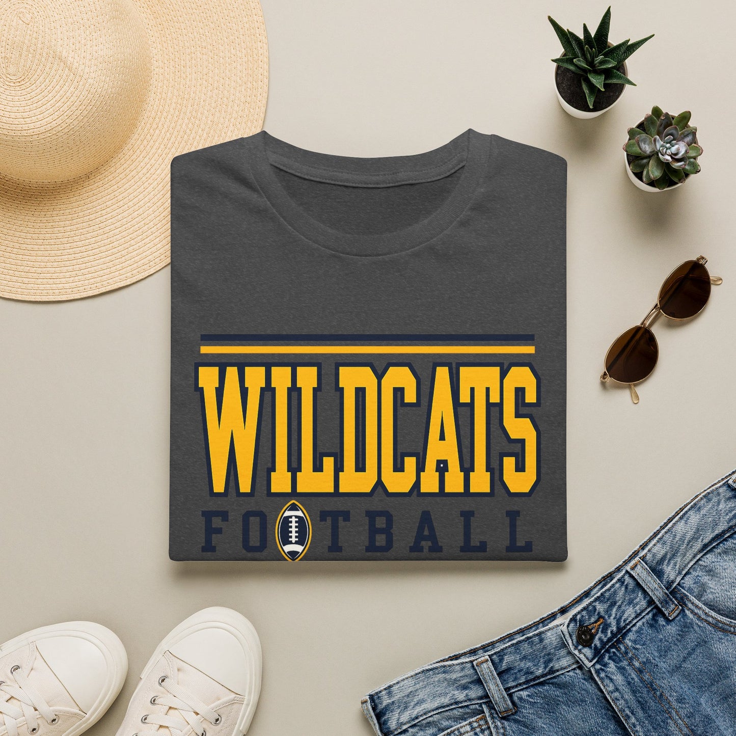 Wildcats Football T-Shirt — Team Shirt