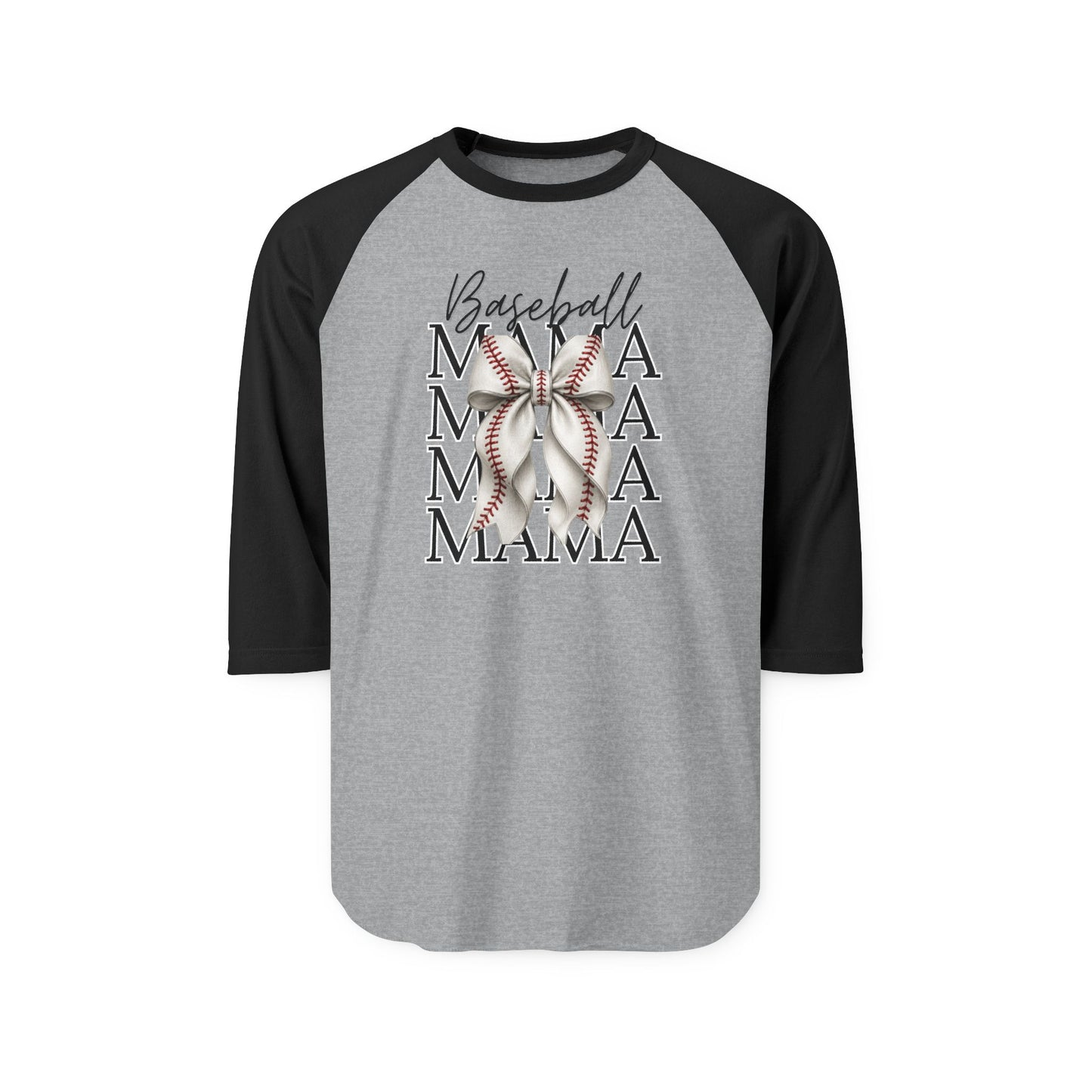 'Baseball Mama' 3/4 Sleeve