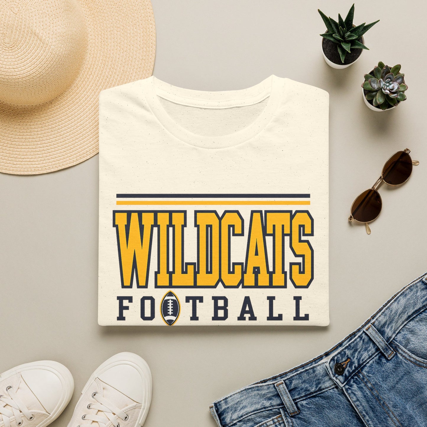 Wildcats Football T-Shirt — Team Shirt