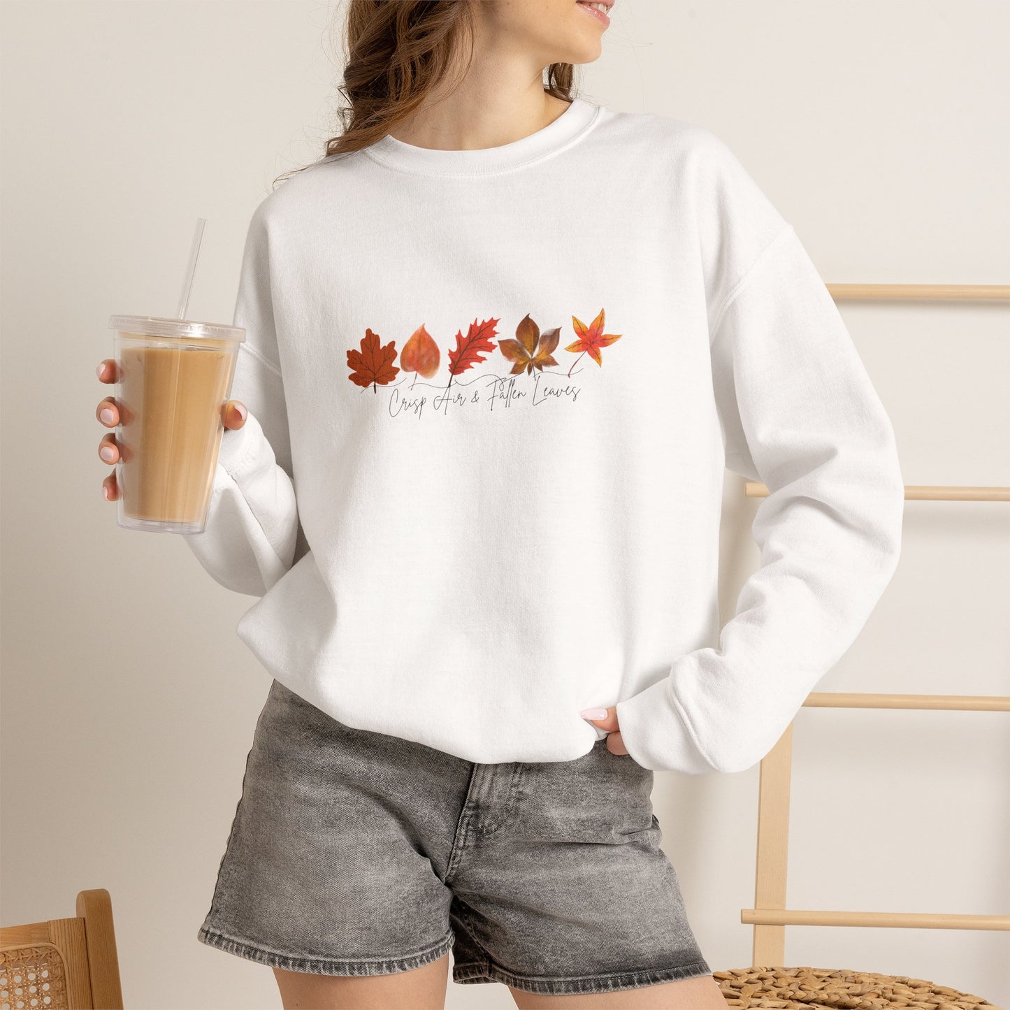 Autumn Leaves Crewneck Sweatshirt