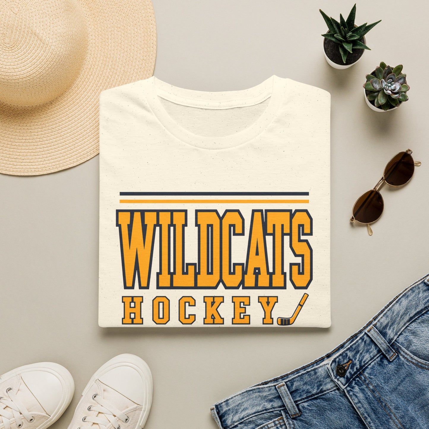 Wildcats Hockey T-Shirt — Hockey Tee