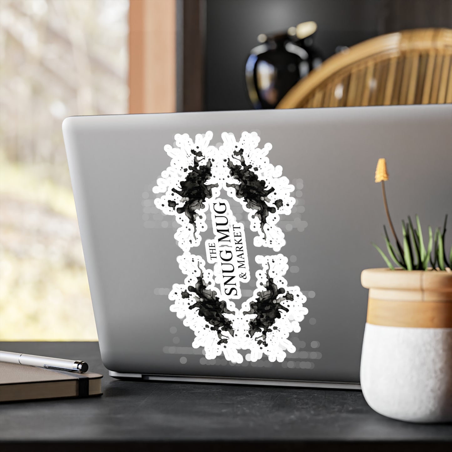 The Snug Mug & Market Kiss-Cut Vinyl Sticker