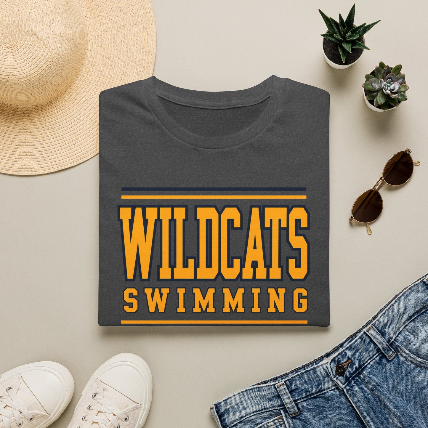 Wildcats Swimming T-Shirt