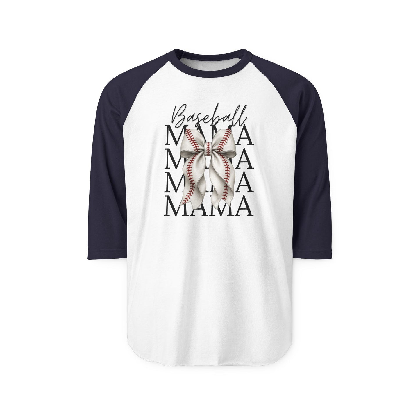 'Baseball Mama' 3/4 Sleeve
