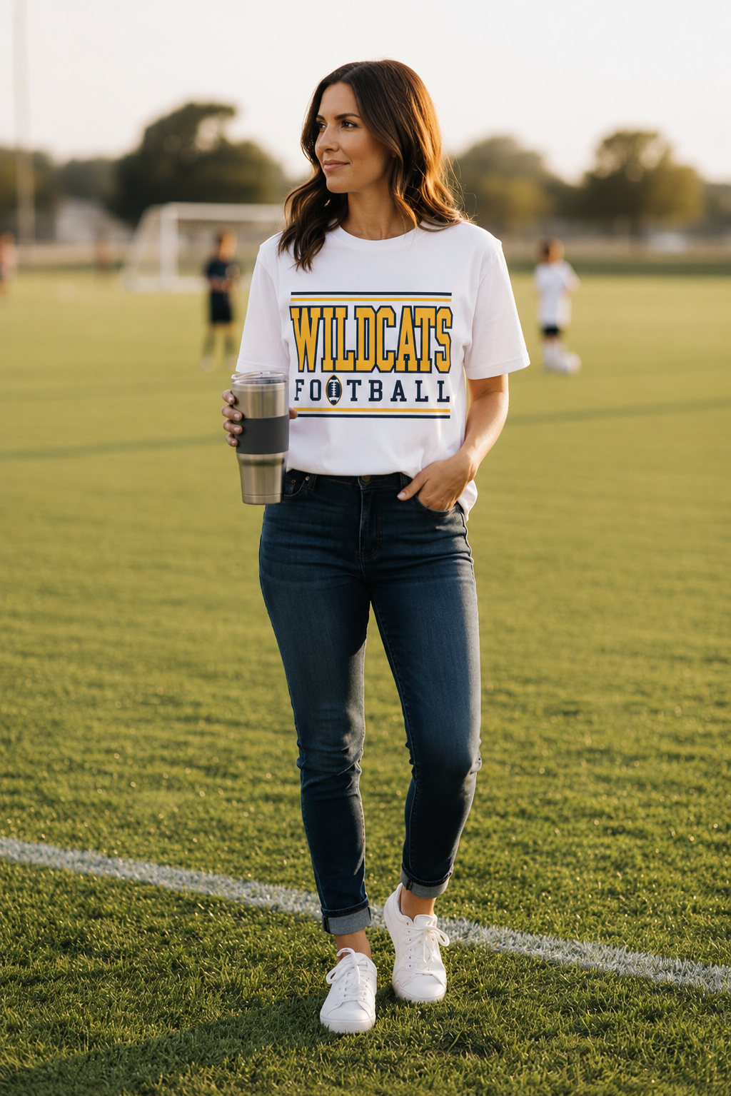 Wildcats Football T-Shirt — Team Shirt
