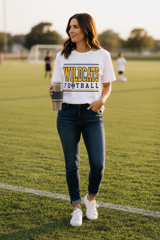 Wildcats Football T-Shirt — Team Shirt
