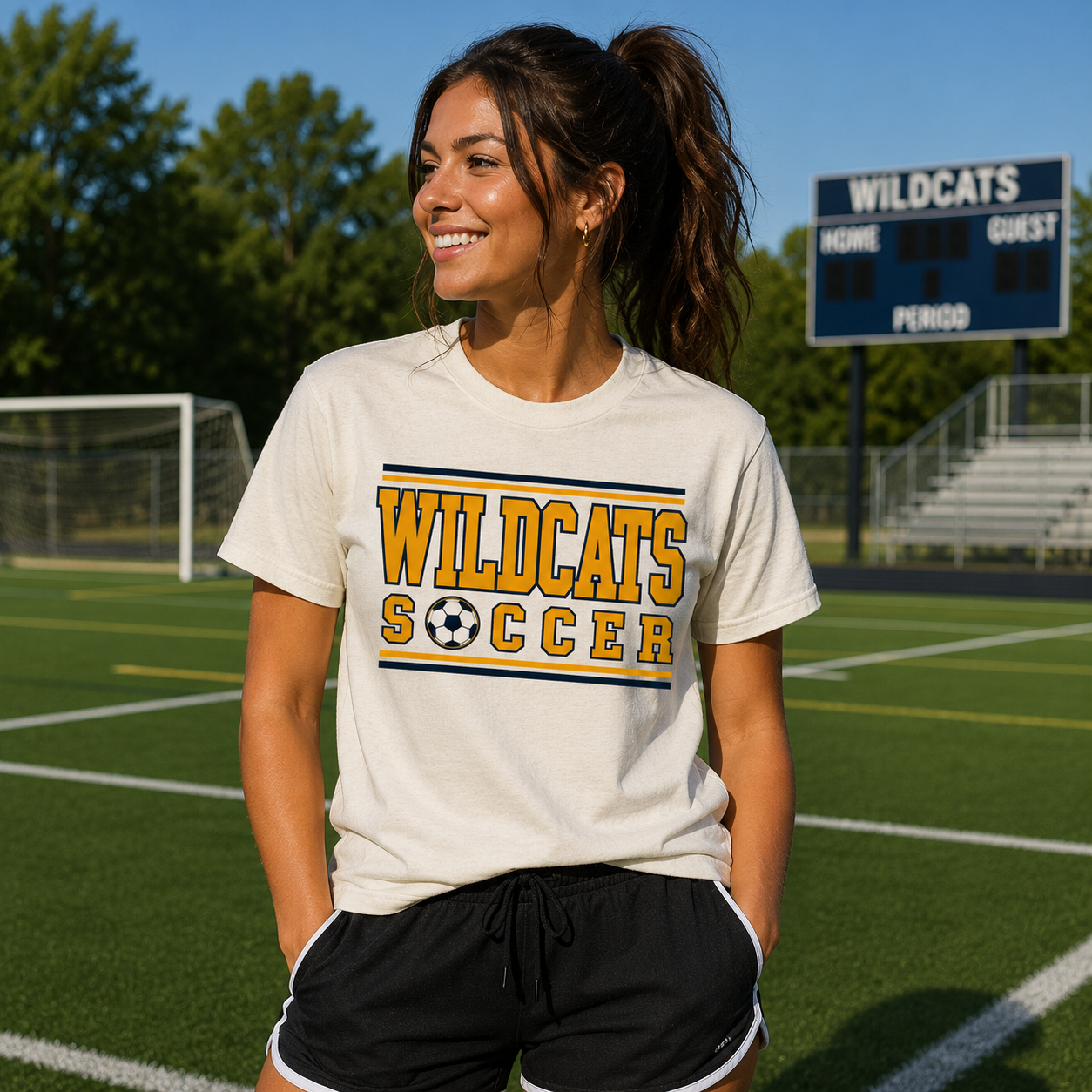 Wildcats Soccer T-Shirt — Team Tee