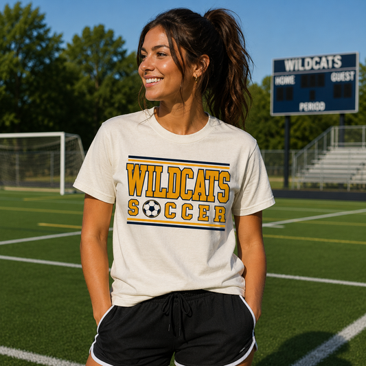 Wildcats Soccer T-Shirt — Team Tee
