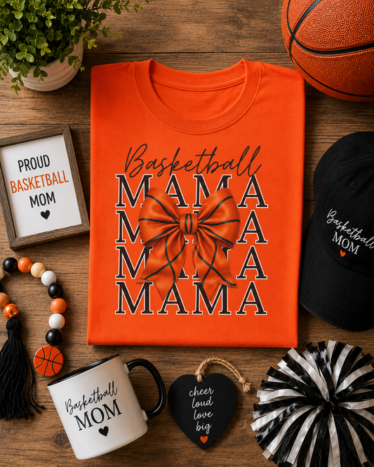 Bow Basketball Mama Tee
