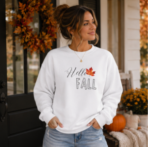 Fall Leaf Crewneck Sweatshirt