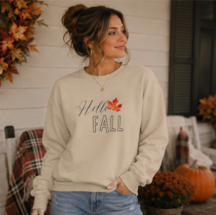 Fall Leaf Crewneck Sweatshirt