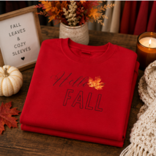 Fall Leaf Long Sleeve Tee