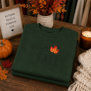 Fall Leaf Long Sleeve Tee