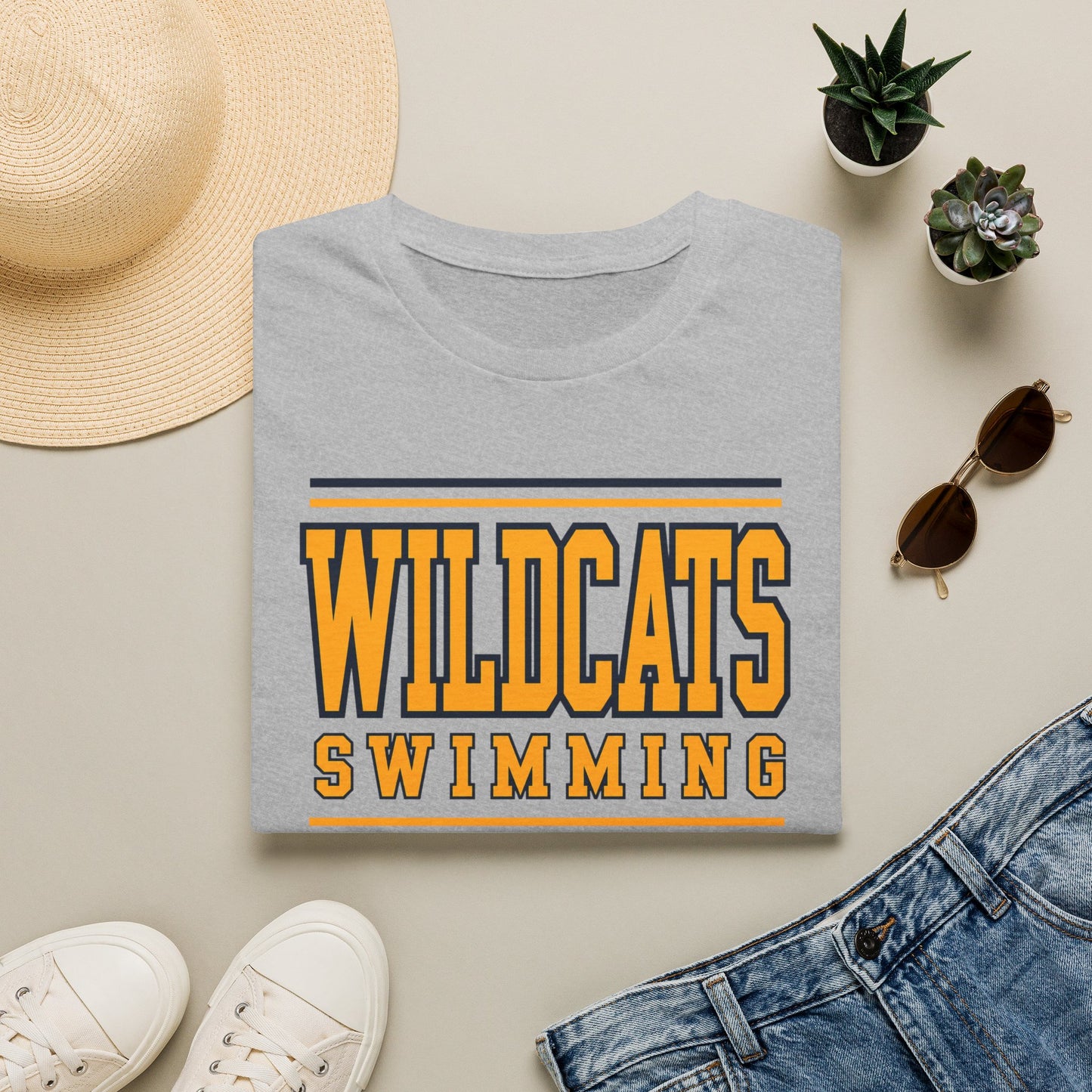 Wildcats Swimming T-Shirt