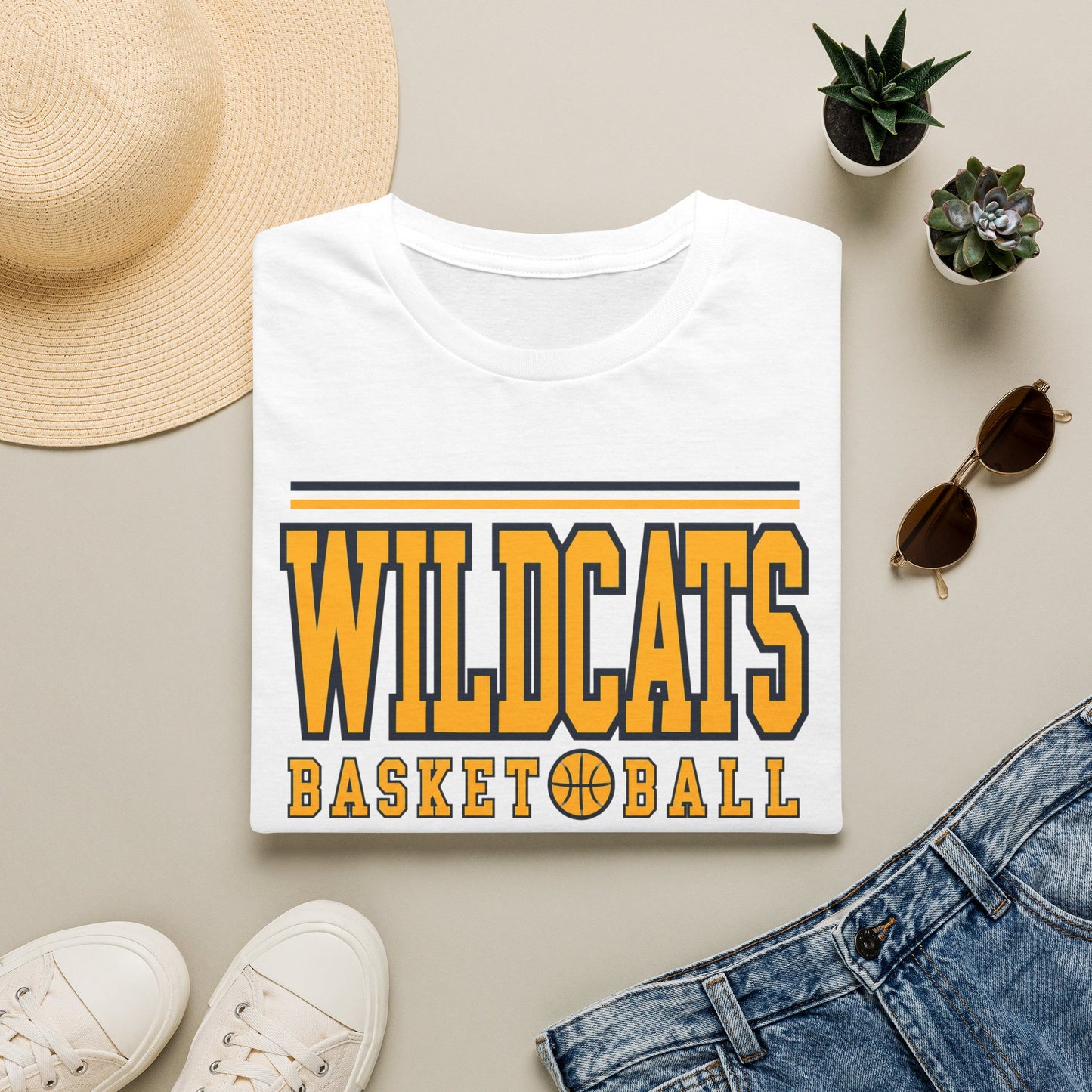 Wildcats Basketball T-Shirt — Sports Tee