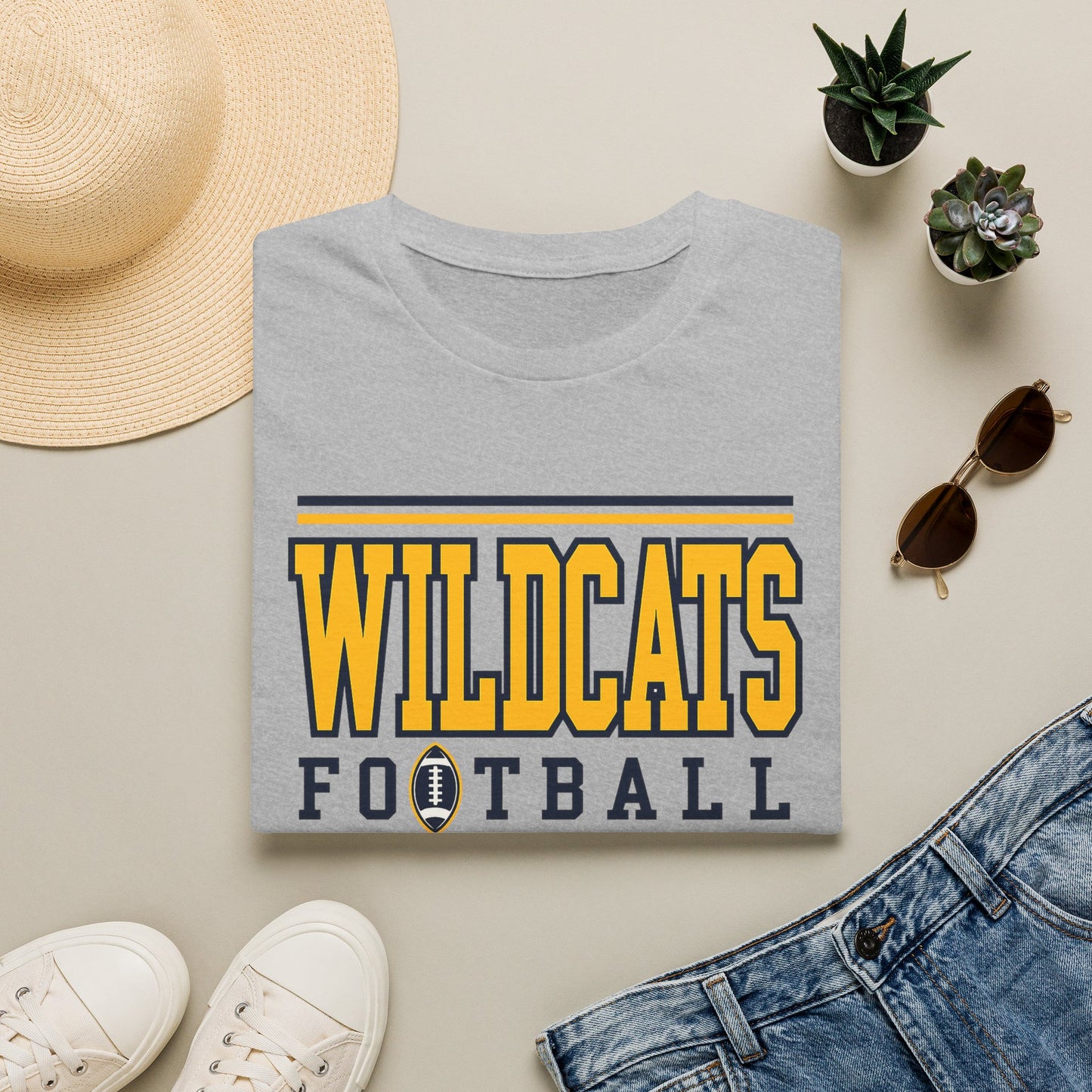 Wildcats Football T-Shirt — Team Shirt