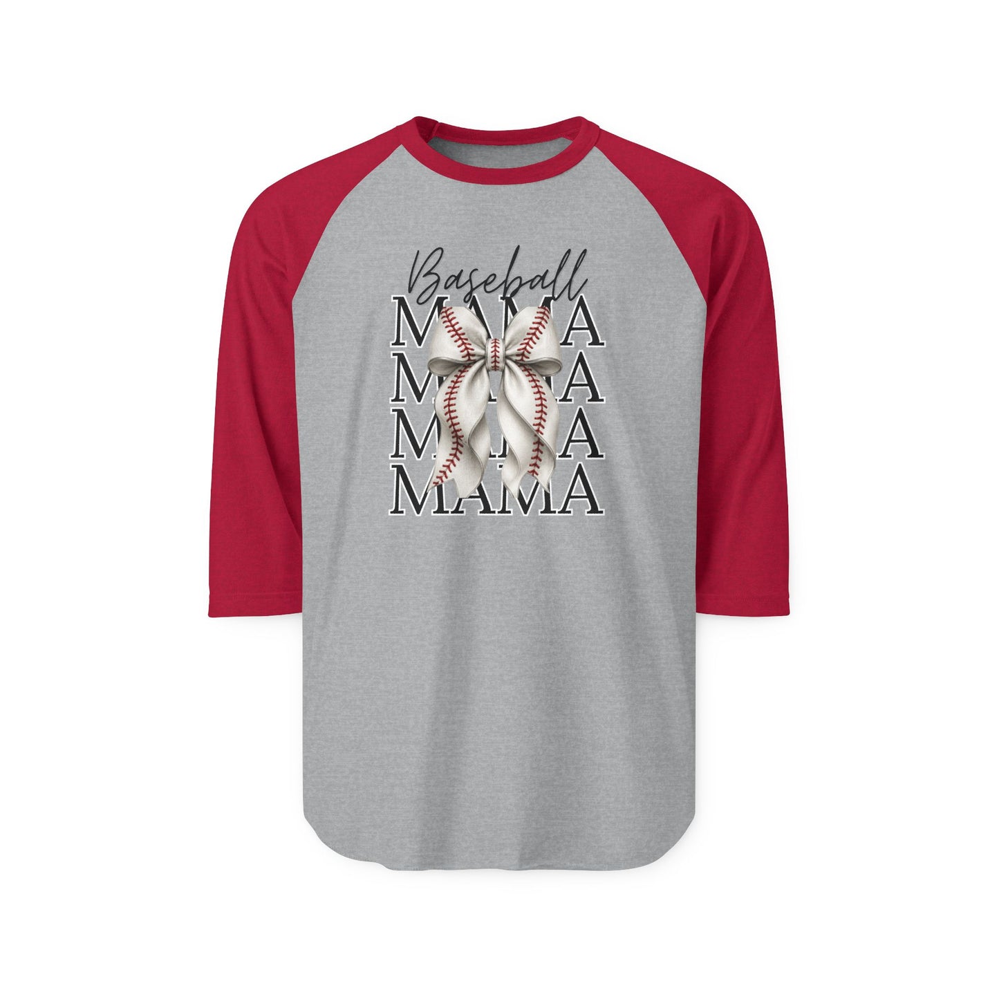 'Baseball Mama' 3/4 Sleeve