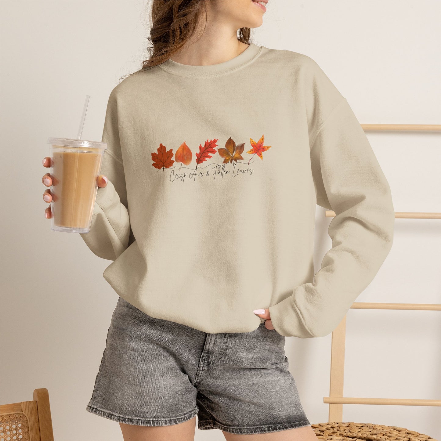 Autumn Leaves Crewneck Sweatshirt
