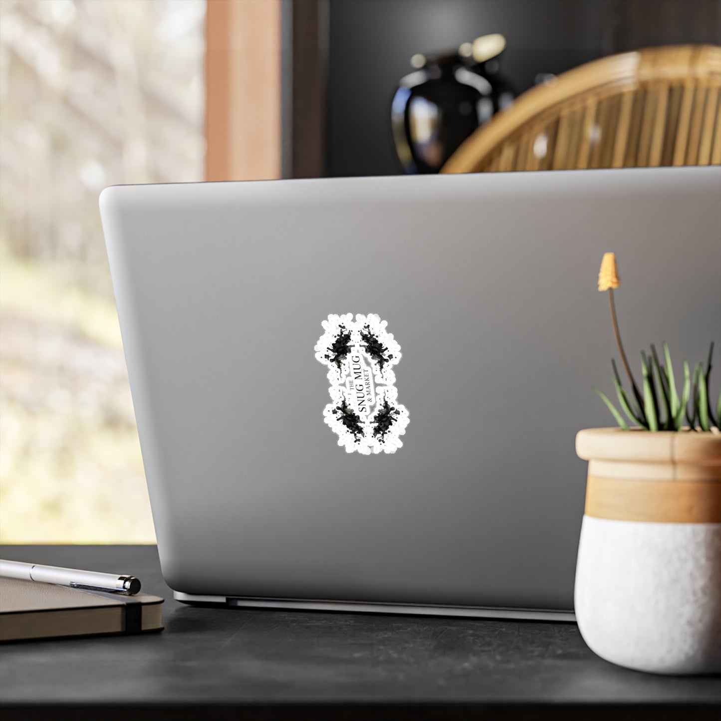 The Snug Mug & Market Kiss-Cut Vinyl Sticker