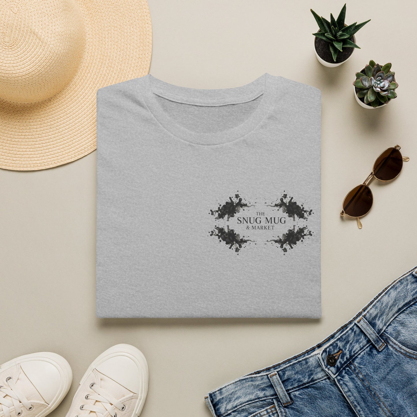 Unisex "The Snug Mug & Market" Logo Tee