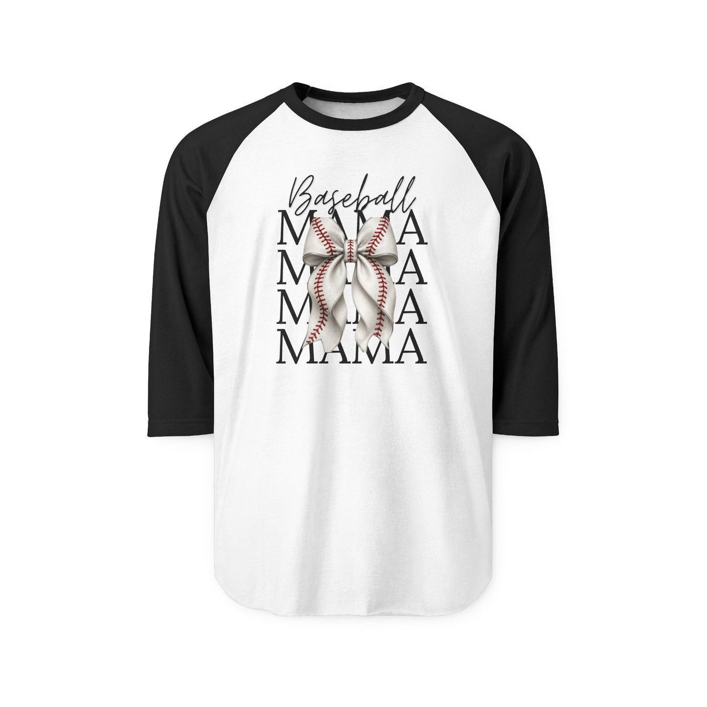 'Baseball Mama' 3/4 Sleeve